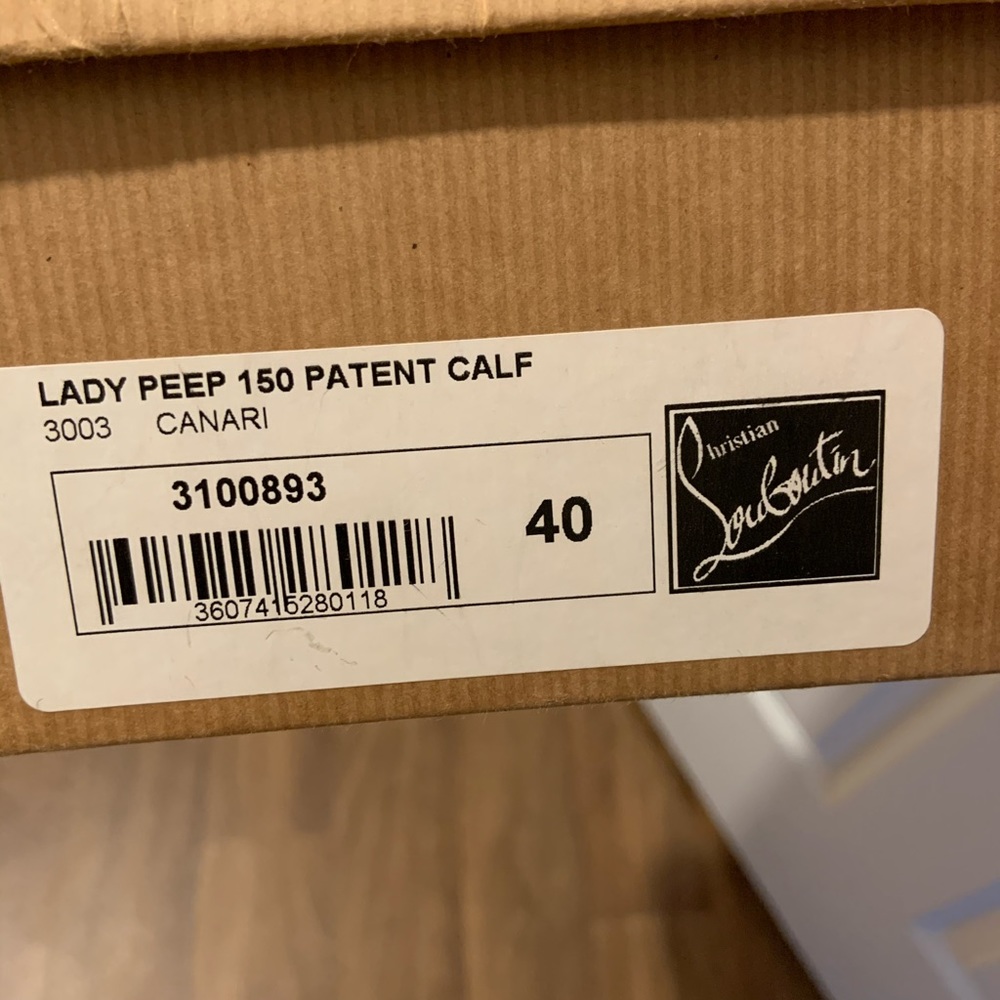 Christian Louboutin  Lady Peep Toe - Picture 7 of 7